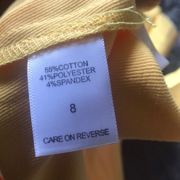 New York and Company Yellow High Waist Pencil Skir - Picture 7 of 7